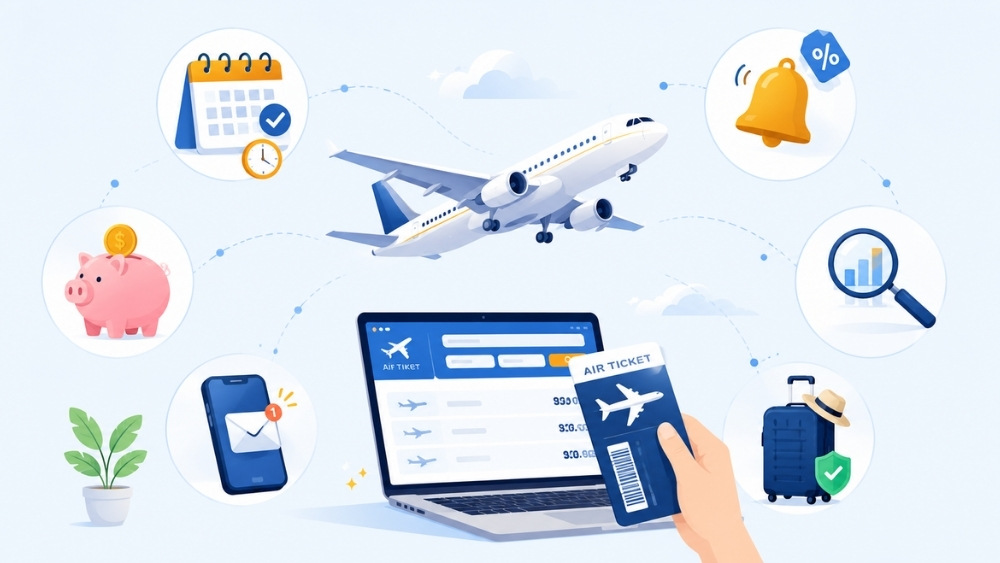 v&eacute; m&aacute;y bay tại Vietnam Booking