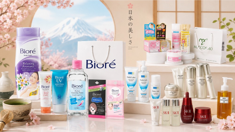 Mỹ phẩm nội địa Nhật Bản 