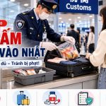 Đồ cấm mang vào Nhật: Danh sách đồ ăn, vật dụng bị cấm 2026