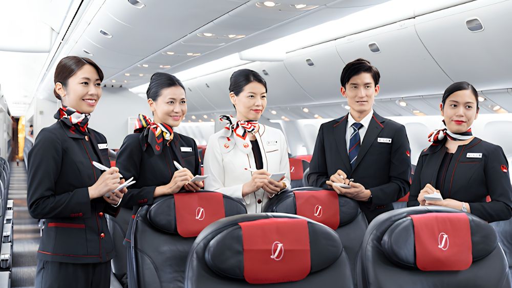 Dịch vụ, đồ ăn v&agrave; Cabin Crew của Japan Airlines