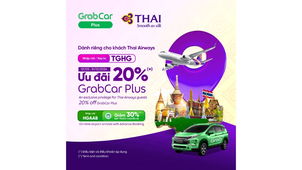 Chương trình “Fly Smooth, Ride Smart” của Thai Airways Chương trình “Fly Smooth, Ride Smart” của Thai Airways