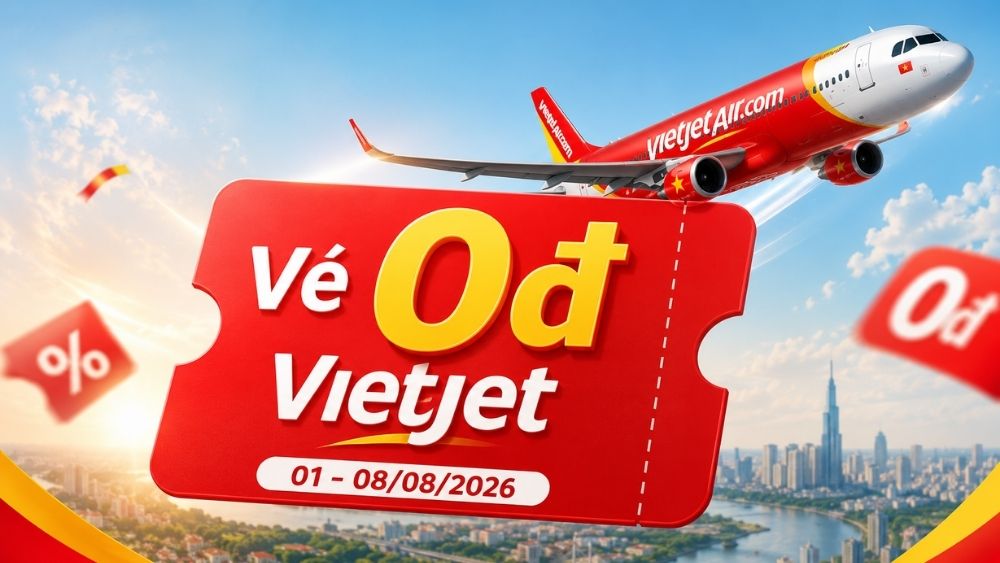 Ưu đ&atilde;i ng&agrave;y đ&ocirc;i l&ecirc;n đến 100% từ Vietjet Air&nbsp;