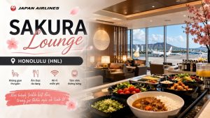 Sakura Lounge: Điểm đến đẳng cấp của Japan Airlines 