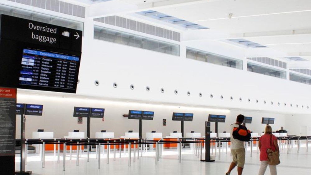 khu vực l&agrave;m thủ tục tại Terminal 2