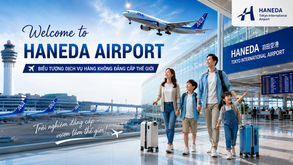Sân bay quốc tế Haneda Tokyo (HND): Vị trí, nhà ga & hướng dẫn di chuyển chi tiết 2026