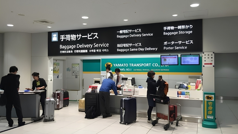 Dịch vụ gửi h&agrave;nh l&yacute; tại s&acirc;n bay Kansai