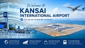 Sân bay quốc tế Kansai (KIX): Vị trí, nhà ga và cách di chuyển về trung tâm Osaka
