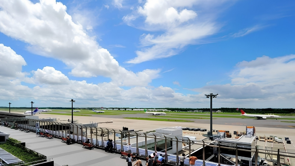 To&agrave;n cảnh S&acirc;n bay Quốc tế Narita