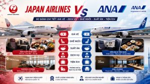 Japan Airlines vs ANA: Economy – Premium Economy – Business Class
