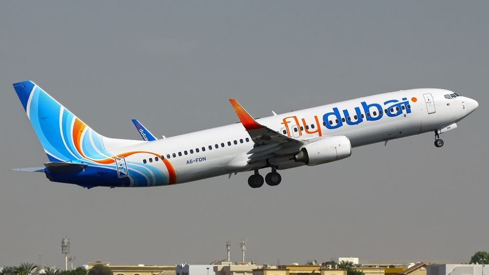 M&aacute;y bay flydubai