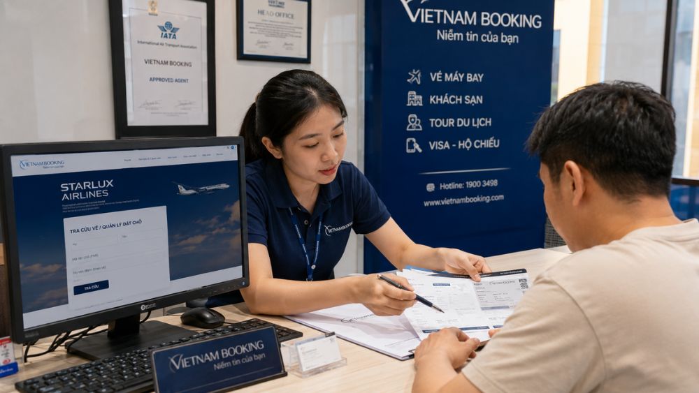hỗ trợ v&eacute; STARLUX Airlines sau khi mua