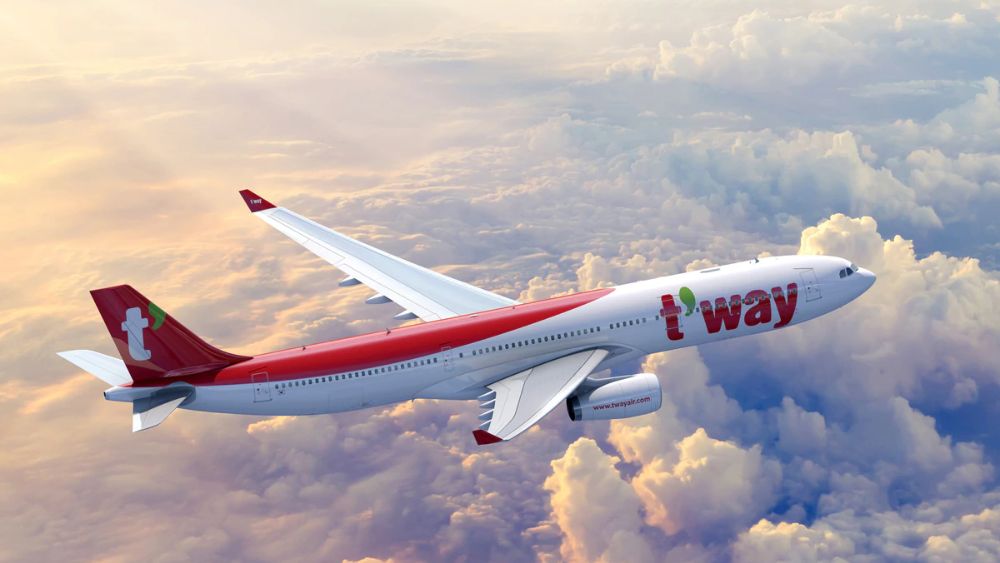 H&atilde;ng h&agrave;ng kh&ocirc;ng T'way Air khai th&aacute;c đường bay Việt Nam - H&agrave;n Quốc