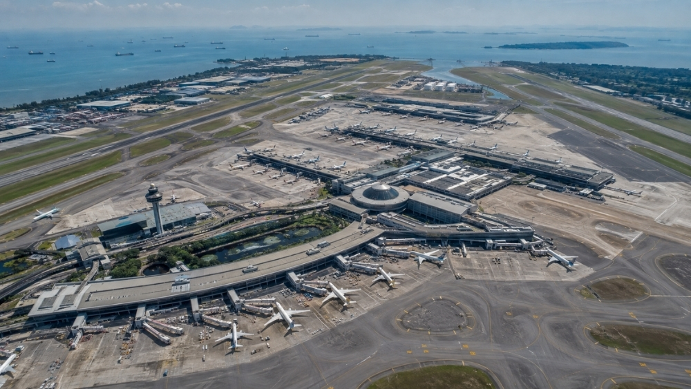 h&igrave;nh ảnh s&acirc;n bay quốc tế Singapore Changi
