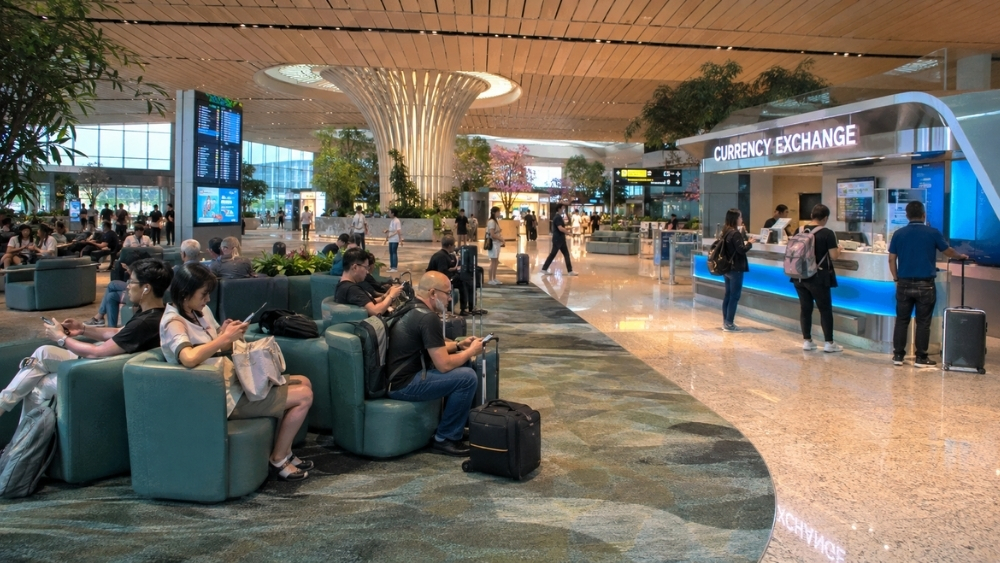 tiện &iacute;ch tại s&acirc;n bay Changi Singapore