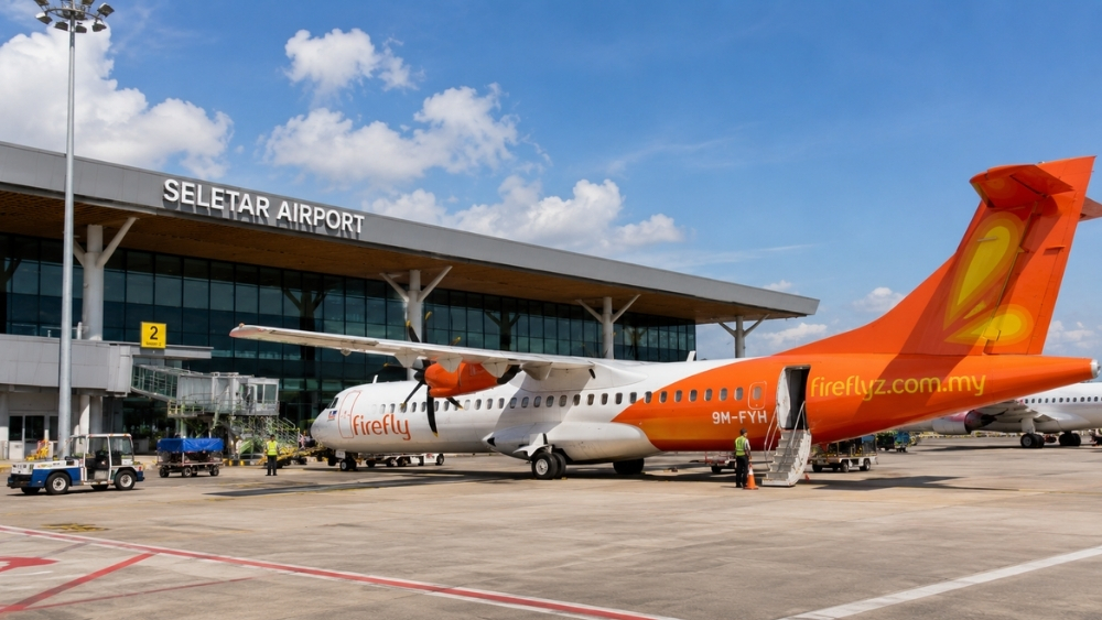 m&aacute;y bay tại Seletar Airport