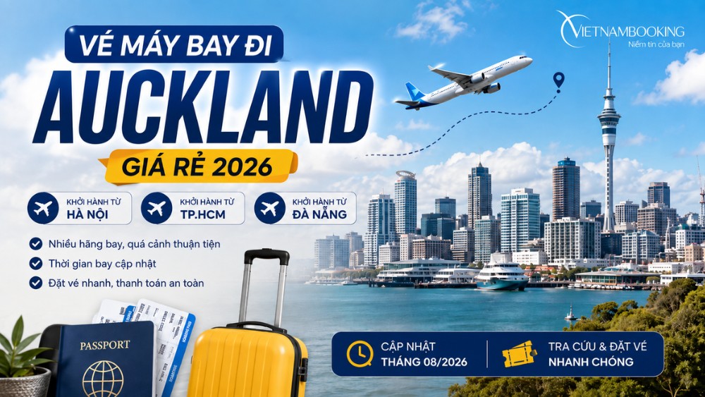 gi&aacute; v&eacute; m&aacute;y bay đi Auckland từ Việt Nam