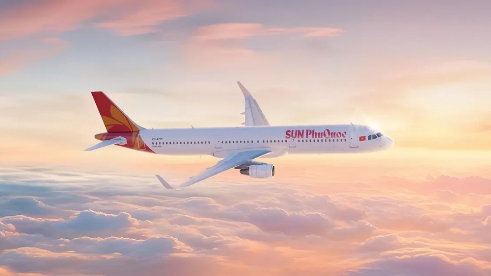 M&aacute;y bay Sun PhuQuoc Airways