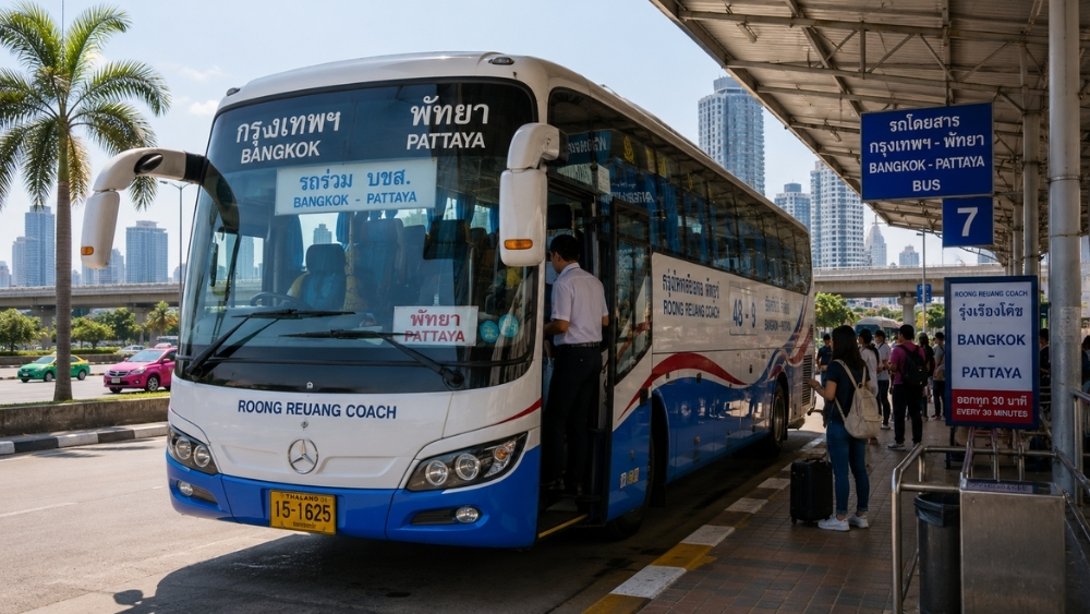 di chuyển Bangkok đến Pattaya